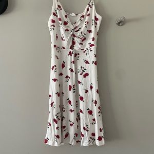 Garage RoSe print Flowy Summer Dress size small